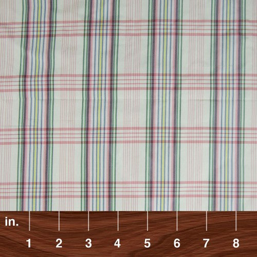 Multi-color Thin Plaid Pattern