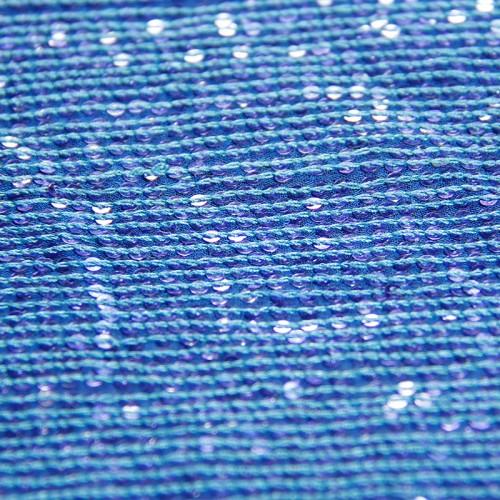 Handwork Sequins Solid Colors Silk Georgette