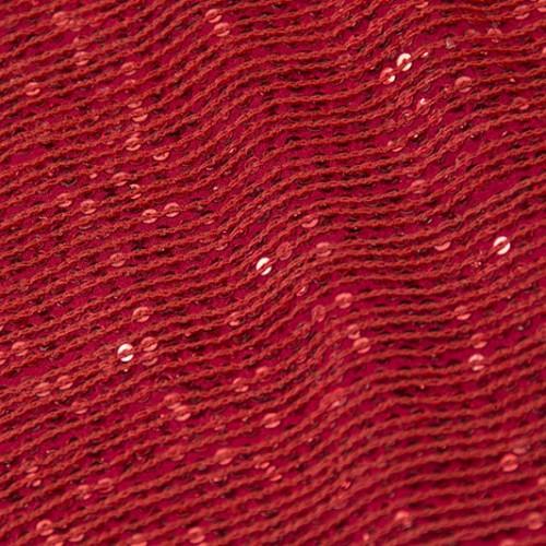 Handwork Sequins Solid Colors Silk Georgette