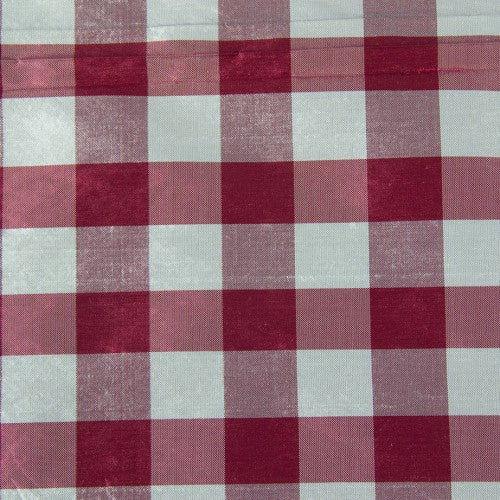 Red Silk Stripes or Checks