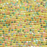 Handwork Sequins Solid Colors Silk Georgette