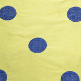 Polka Dot Pattern Silk Shantung Embroidery