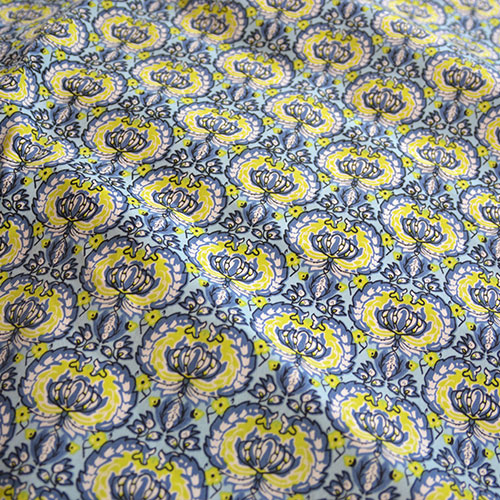 Leaf Symbol Pattern Cotton Prints/ out stock
