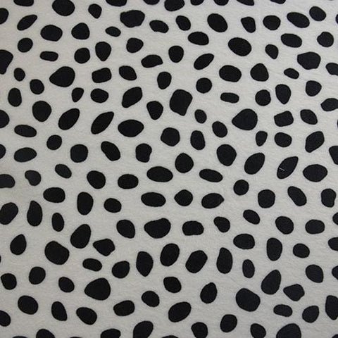 Dalmation Print Faux Fur