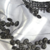 Tulle Lace with Dot Embroidery and Stones Lace Fabric