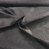 Gingham Pattern Silk Organza