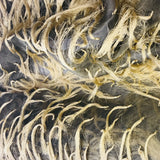 Hanging Tassels Silk Organza Embroidery