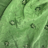 Chenille Flower Silk Embroidery