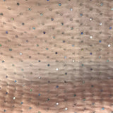 Hand-Stitched Sequins Design Polyester Silk Organza