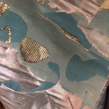 Abstract Shapes with Gold Brocade
