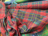 Silk Holidays plaid