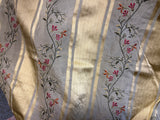 Organza silk with French embroidered