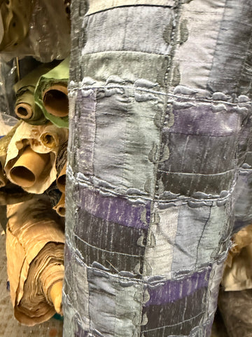 Silk patch work