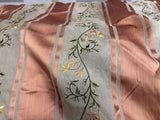 Organza silk with French embroidered