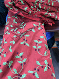 Holiday silk’s Embroidery