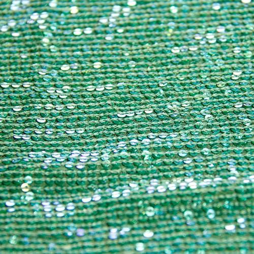 Handwork Sequins Solid Colors Silk Georgette