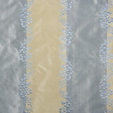 Solid and Floral Stripes Silk Taffeta with Jacquard