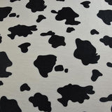 Cow Print Faux Fur