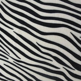 Zebra Print Faux Fur