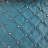 Silk Shantung Pintuck with Beads