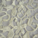 Guipure Lace with Floral Design Lace Fabric