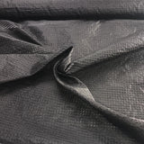 Gingham Pattern Silk Organza