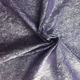 French Metallic Cracked Ice Pattern Silk Shantung
