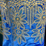 Velvet Embroidery French Design