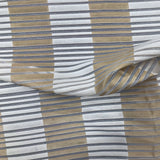 Stripe Pattern Polyester Print
